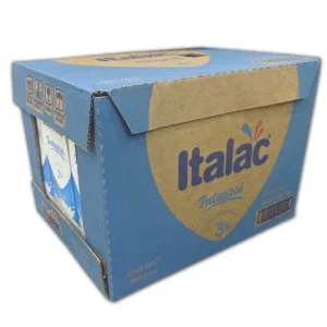 Leite Longa Vida Integral Italac 1 Litro – Caixa com 12 Unidades – R$ 21,76 - produto alimentício para atacado